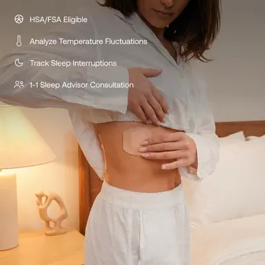 Phone tapping the Daybreak Dock on a bedside table
